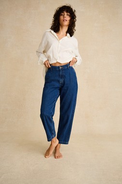 Novi Carrot Leg Jeans Blue