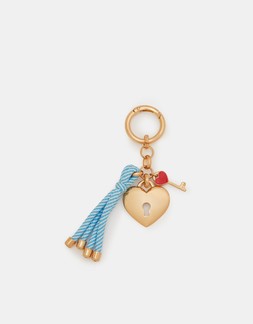Lock & Key Bag Charm