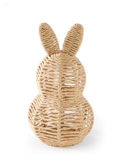 WQBO9 The Very Collection Natural Woven Rabbit £10