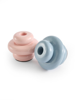 WZFFM The Very Collection Set of 2 Softscape Ceramic Candlestick Holders £15 (2)