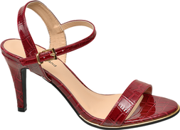 Deichmann Red Croc Court