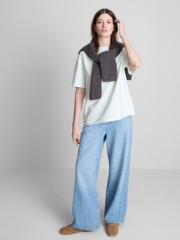 PRIMARK EDIT ULTIMATE TEE, WHITE, £12, €14, $17.50, RON70, PLN60, CZK365