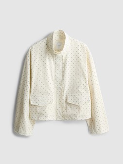 PRIMARK Funnel Neck Polka Dot Jacket £24, €26, $32 PLN115, CZK675, RON125 (2)