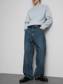 PRIMARK MID RISE BAGGY JEANS MID BLUE £16 €20 $30 RON100 PLN90 CZK520 (2)