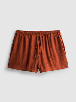 PRIMARK PJ SHORT BURNT ORANGE £8 €9 RON44 PLN39 CZK235