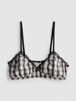 PRIMARK WOVEN CHECK BRALETTE, £7, €8, $12, RON40, PLN34, CZK210 (2)