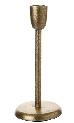 M&S GOLD DINNER CANDLE HOLDER &pound;9.50