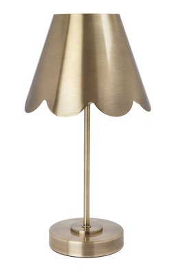 M&S Scallop Brass Table Lamp £39.50